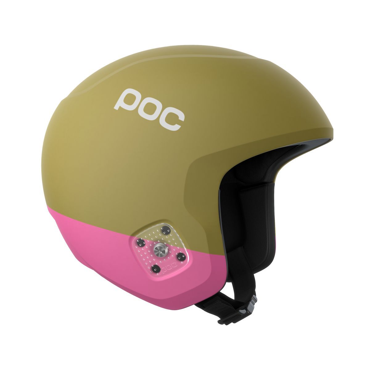 POC Skull Dura Jr Olivine Green Matt/Thulite Pink Matt sísisak, 3. nézet