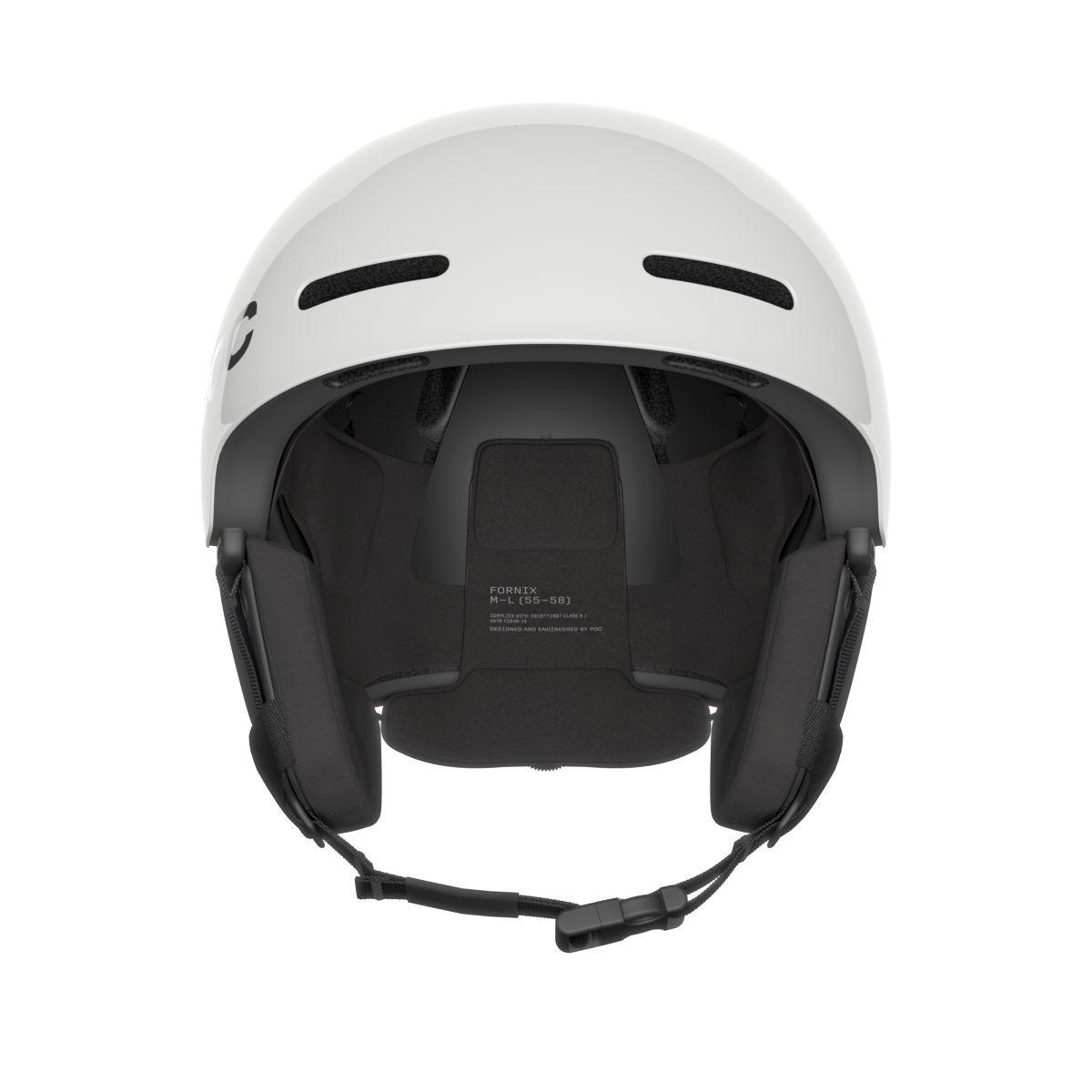 POC Fornix MIPS Hydrogen White/Fluorescent Orange sísisak, 2. nézet