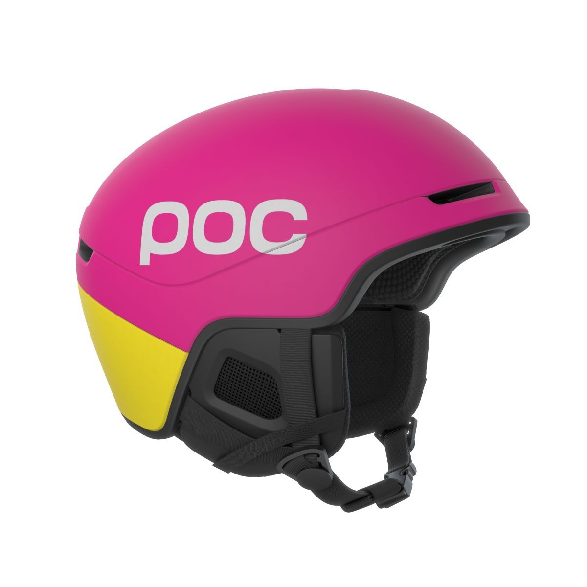 POC Obex Contour Rhos Red Matt/Citrine Yellow Matt sísisak, 3. nézet