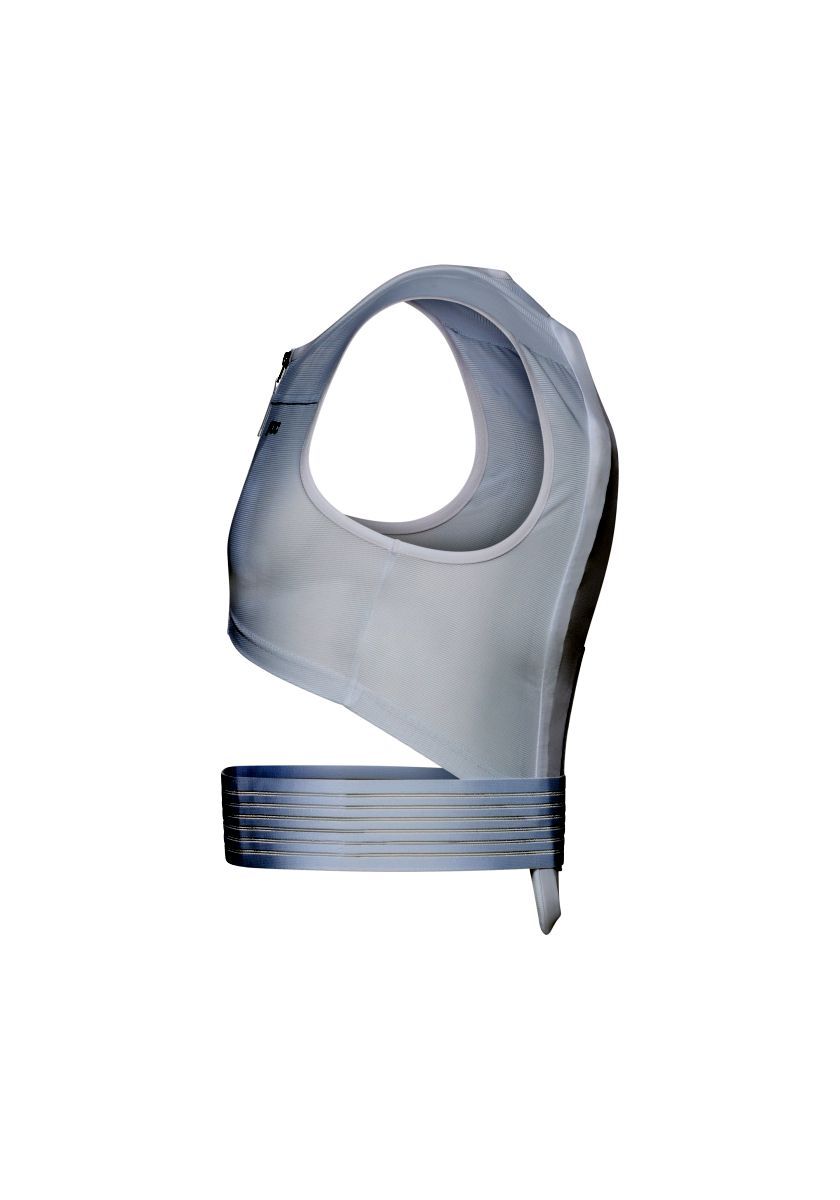 POC VPD Max Race Vest Hydrogen White protektor, 3. nézet