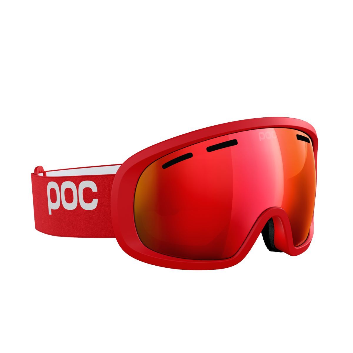 POC Fovea Mid Prismane Red/Partly Sunny Red síszemüveg (Prismane Red/Partly Sunny Red), 3. nézet