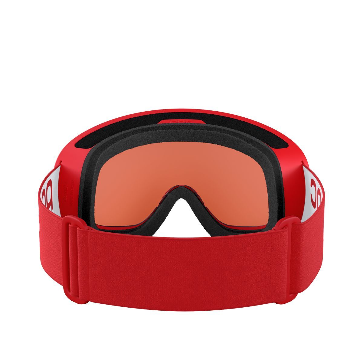 POC Fovea Mid Prismane Red/Partly Sunny Red síszemüveg (Prismane Red/Partly Sunny Red), 4. nézet