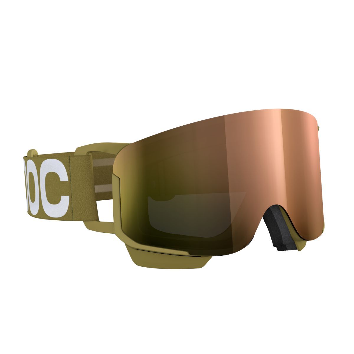 POC Nexal Mid Olivine Green/Partly Sunny Rose Gold síszemüveg (Olivine Green/Partly Sunny Rose Gold), 3. nézet