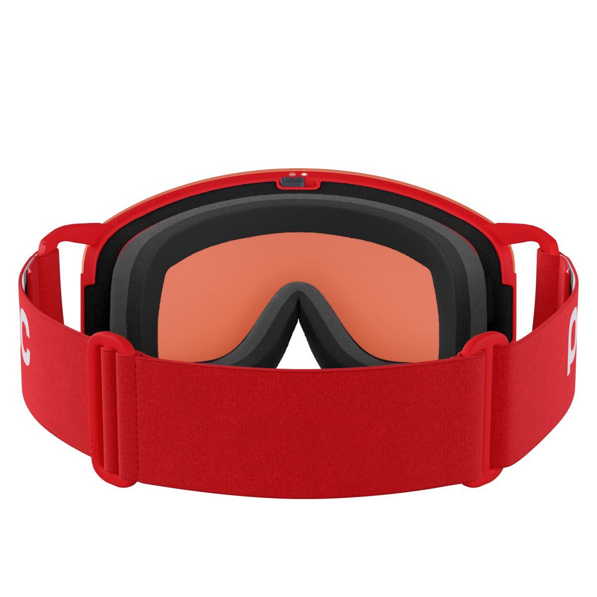 POC Nexal Mid Prismane Red/Partly Sunny Red síszemüveg (Prismane Red/Partly Sunny Red), 4. nézet