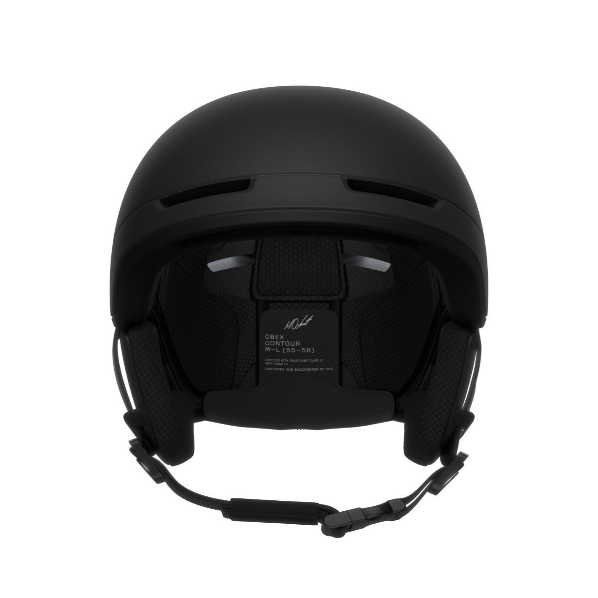 POC Obex Contour Marco Odermatt Ed. Uranium Black/Podium Gold sísisak, 2. nézet