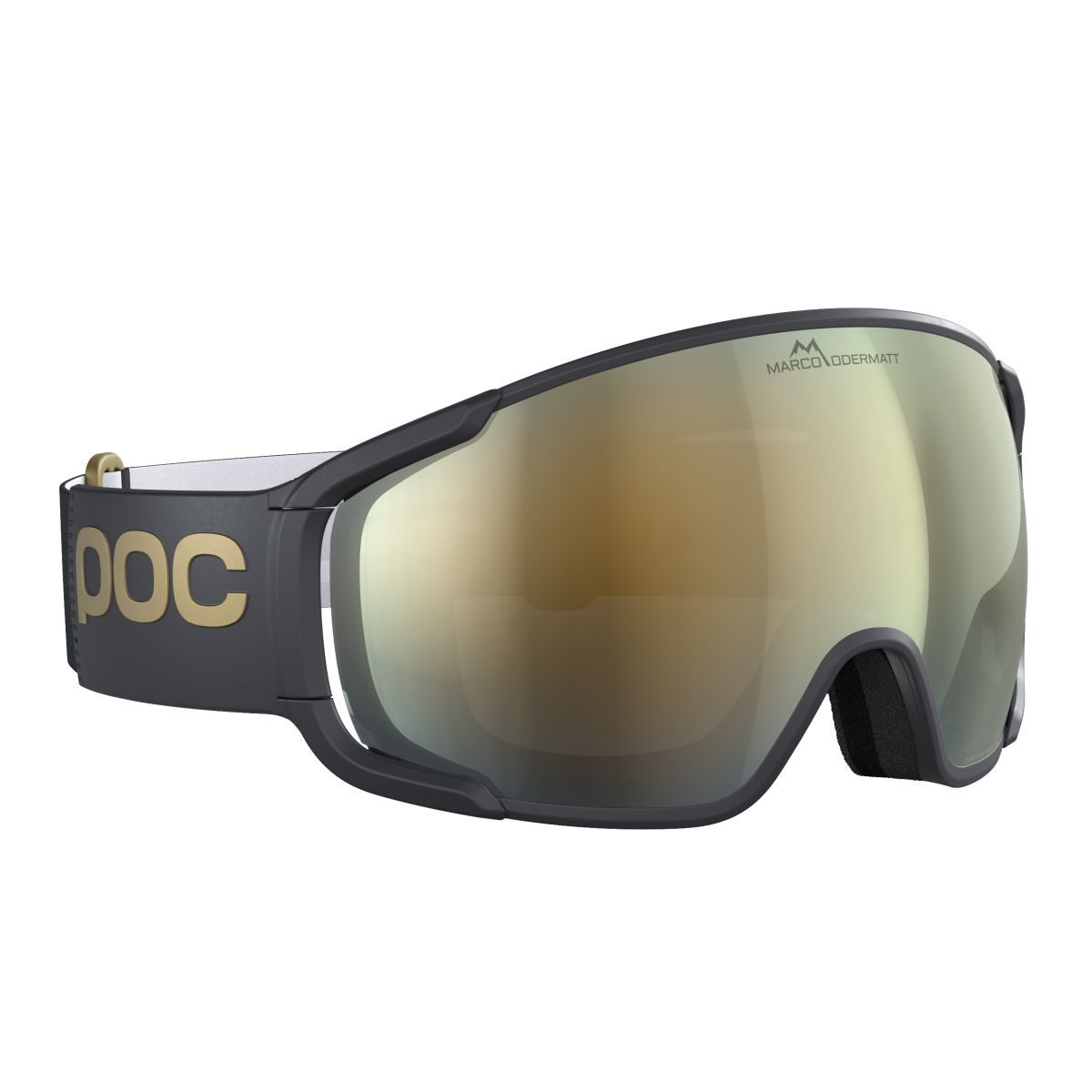 POC Zonula Marco Odermatt Ed. Uranium Black/Podium Gold/Sunny Gold síszemüveg (Uranium Black/Podium Gold/Sunny Gold), 2. nézet