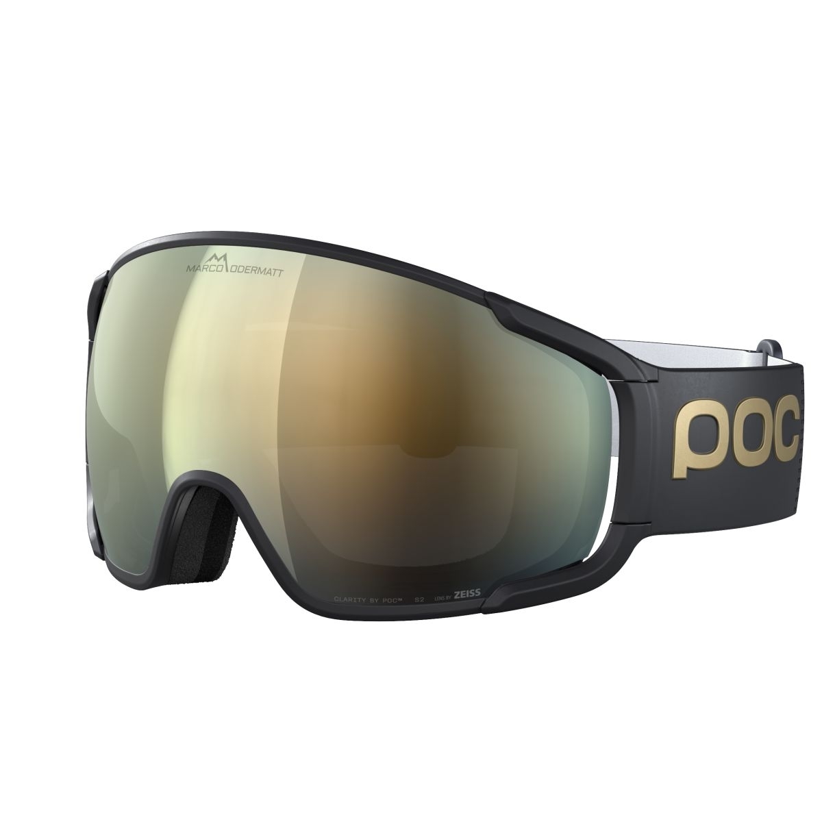 POC Zonula Marco Odermatt Ed. Uranium Black/Podium Gold/Sunny Gold síszemüveg (Uranium Black/Podium Gold/Sunny Gold)