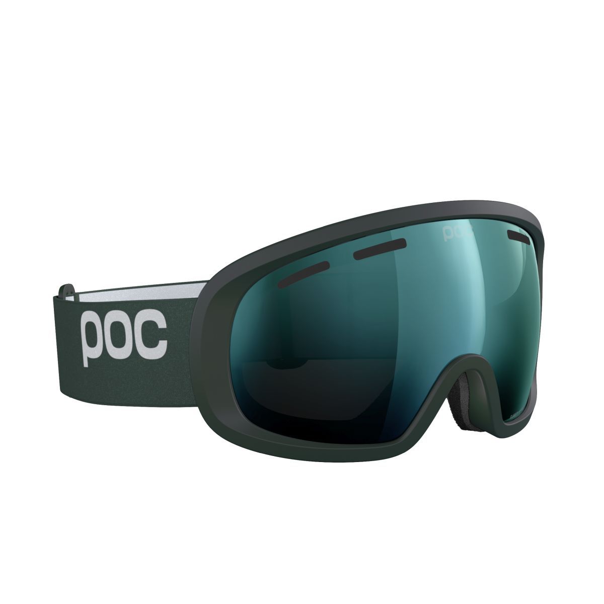 POC Fovea Mid WF Pargasite Green/Partly Sunny Forest Green síszemüveg (Pargasite Green/Partly Sunny Forest Green), 3. nézet